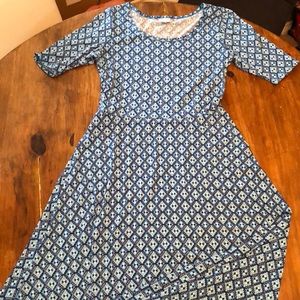 LuLaRoe Ana L EUC Long Maxi Dress